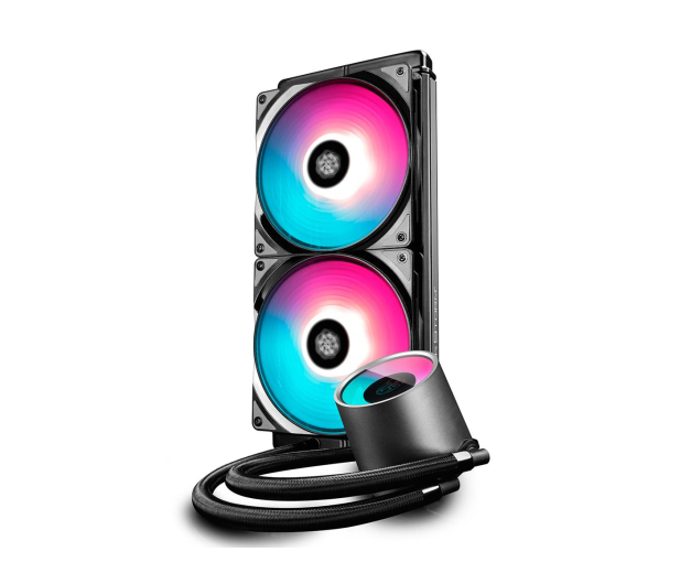 Deepcool Castle 280 RGB 2x140mm - 484083 - zdjęcie 4